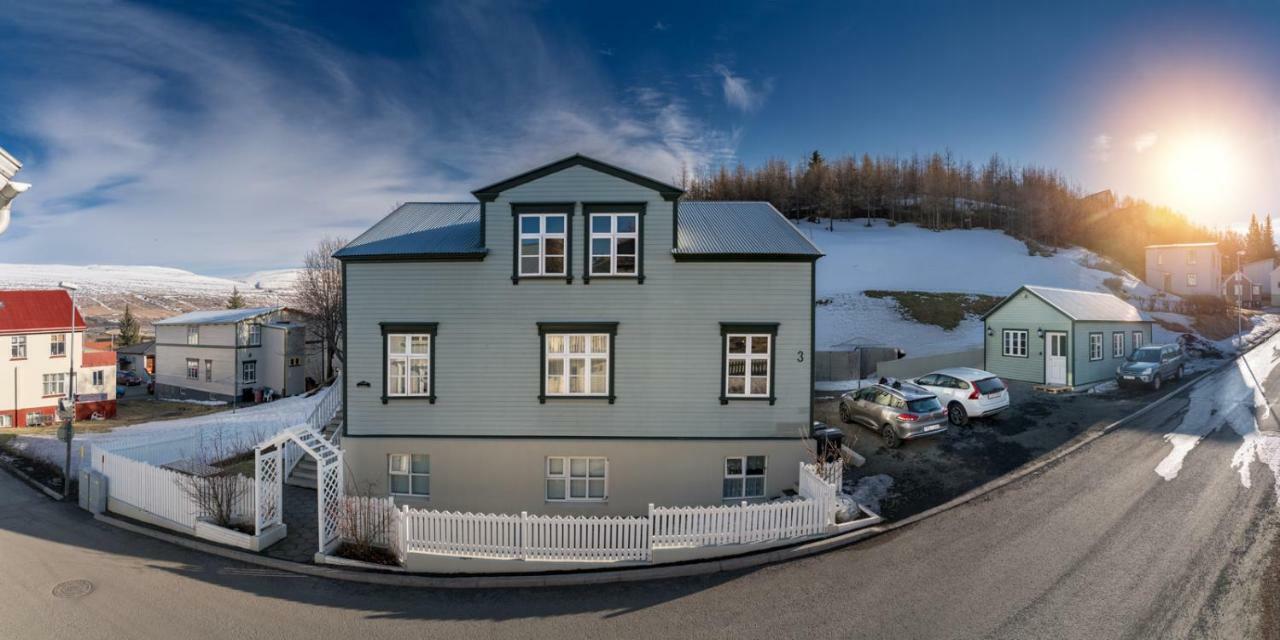 Laekjargata Apartment Akureyri Exteriör bild